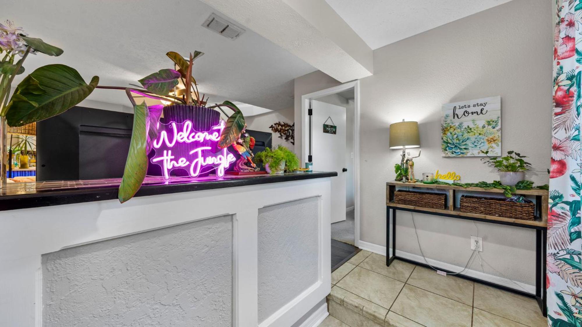 Zen Jungle House By Busch Gardens Sleeps 12 With Outdoor Games & Detached Play Space! Tampa Extérieur photo